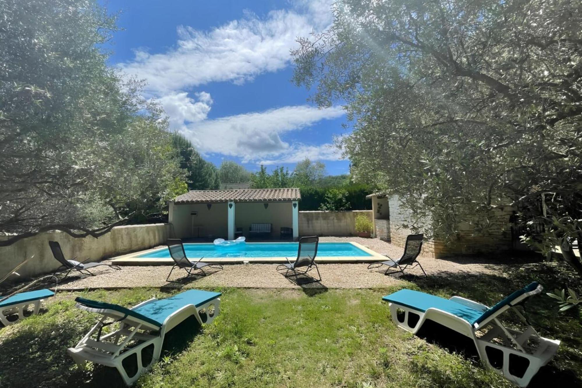 Les Oliviers - Villa 10 People - 5 Min Ardeche Saint-Julien-de-Peyrolas Luaran gambar
