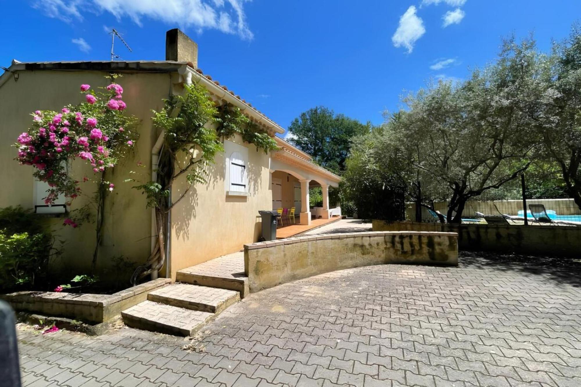 Les Oliviers - Villa 10 People - 5 Min Ardeche Saint-Julien-de-Peyrolas Luaran gambar